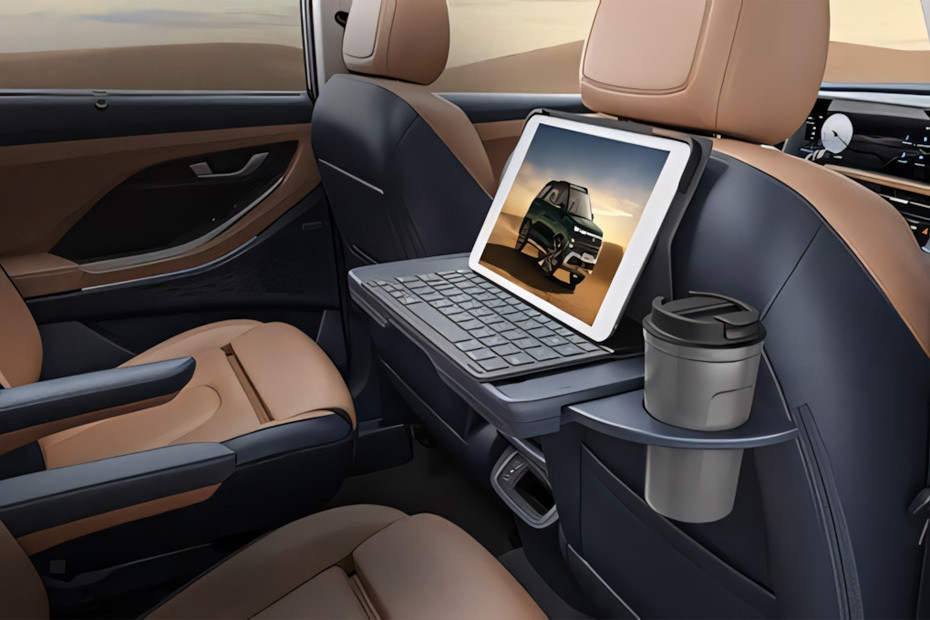 Rear Seat Entertainment of Hyundai Creta Grand Rear Seat Entertainment of Hyundai Creta Grand