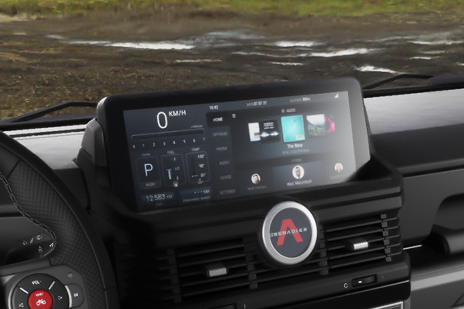 Stereo View of Grenadier Station Wagon in UAE