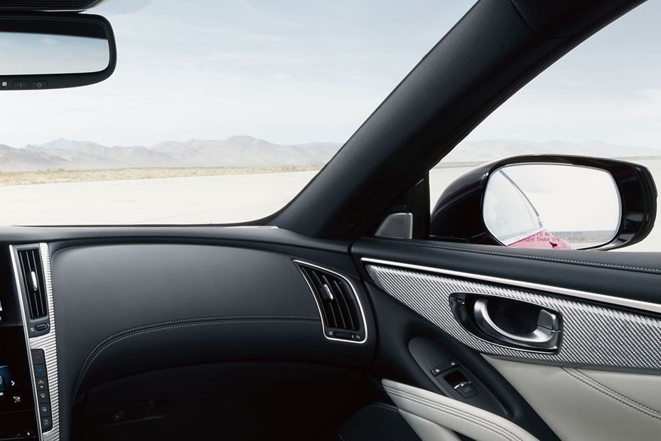 Infiniti Q60 (2022-2023) Passengers View in UAE