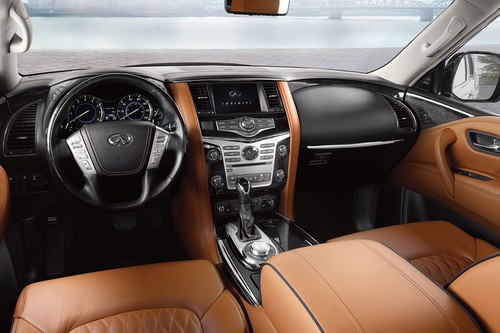 Dashboard View of QX80 (2022-2024)