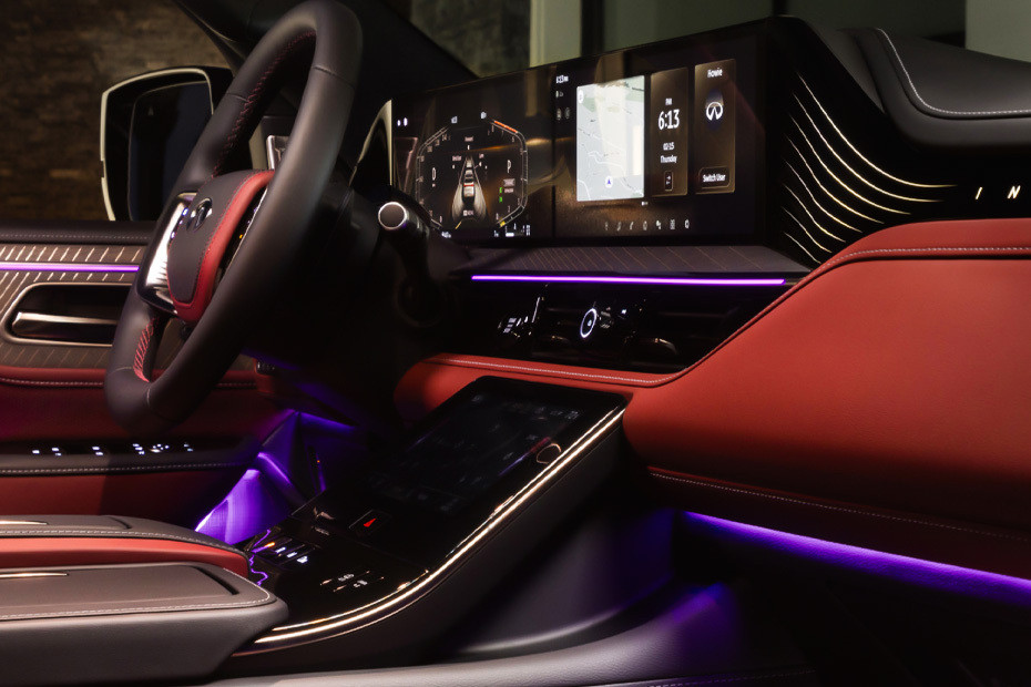 QX80 Center Console in UAE