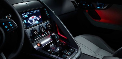 F Type Coupe Center Console