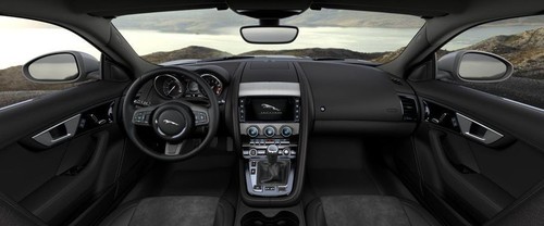 Dashboard View of F Type S Coupe