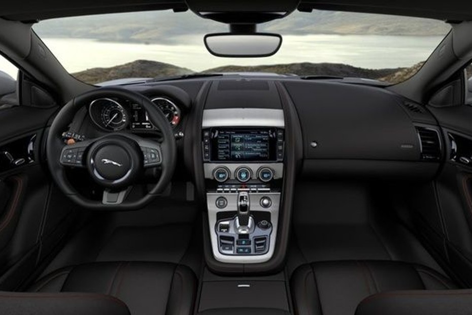 Dashboard View of F Type R AWD Coupe in UAE