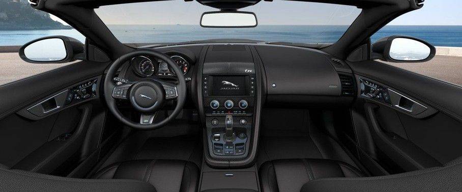 Dashboard View of F-Type R AWD Convertible Dashboard View of F-Type R AWD Convertible
