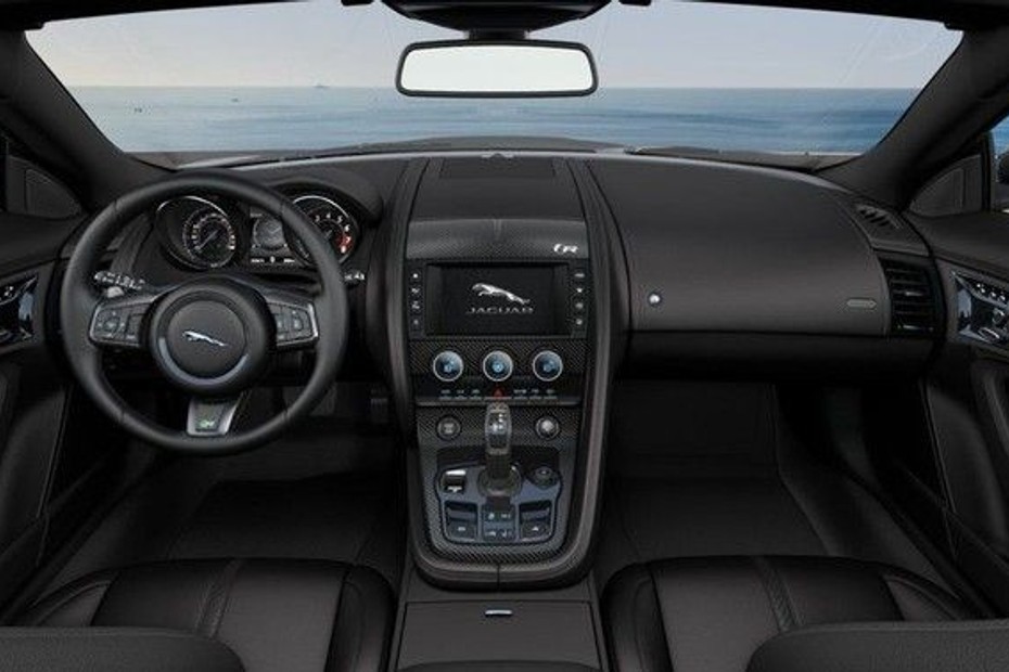 Dashboard View of F-Type R AWD Convertible in UAE