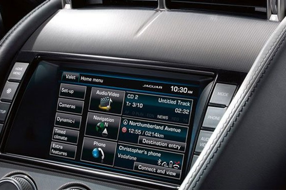 F-Type R AWD Convertible touch screen in UAE
