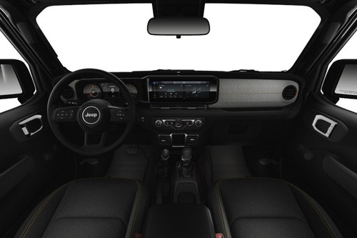Dashboard View of Wrangler 4 Door