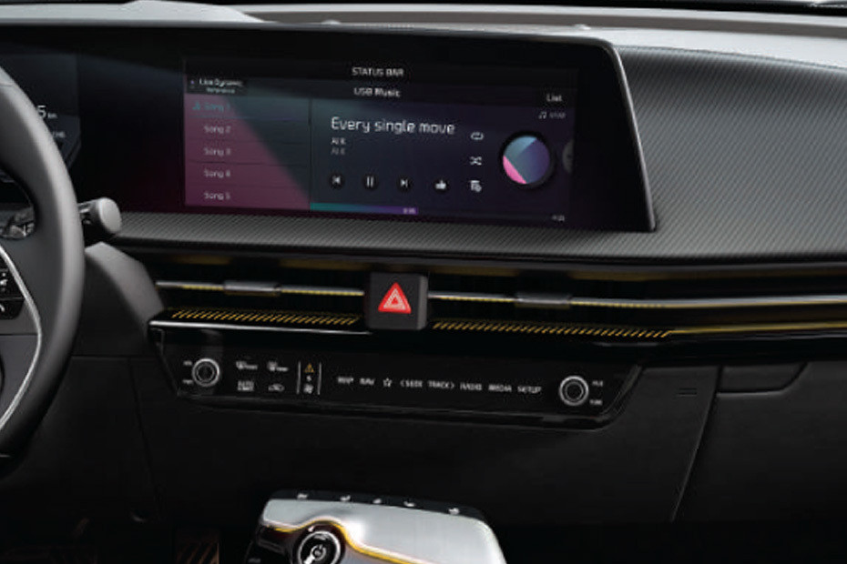 Front AC Controls of KIA EV6 Front AC Controls of KIA EV6