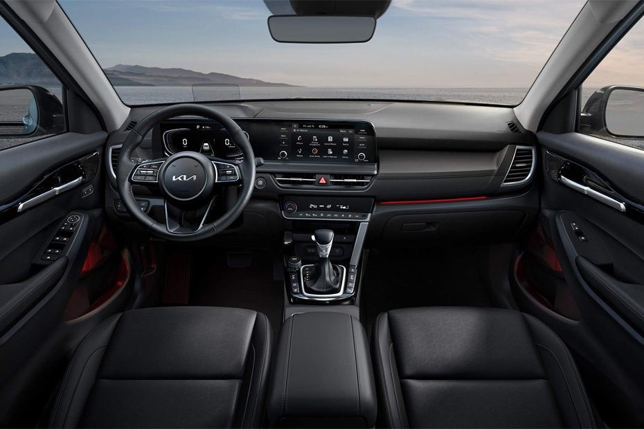 Dashboard View of Seltos in UAE