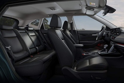KIA Seltos Front And Rear Seats Together