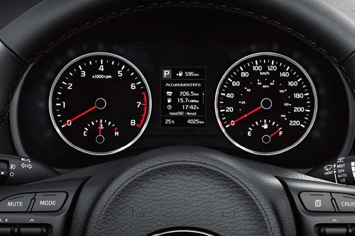 Rio 5-Door TachoMeter