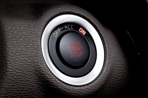 KIA Quoris Engine Start Stop Button