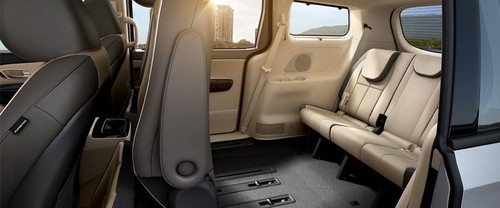 Folding Seats of KIA Grand Carnival