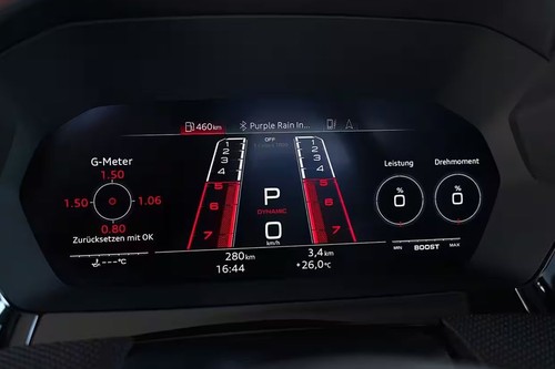 RS3 Sportback TachoMeter