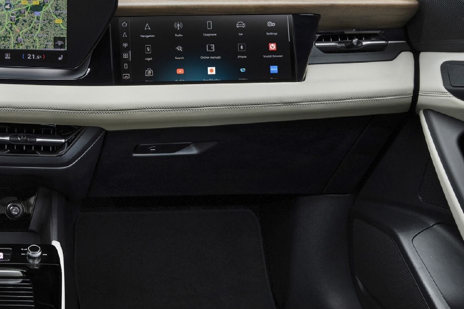 Audi Q6 E-Tron Glove Box in UAE