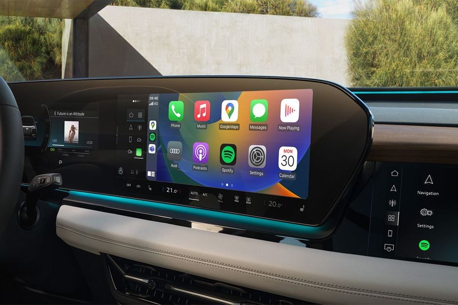 Stereo View of Q6 E-Tron in UAE