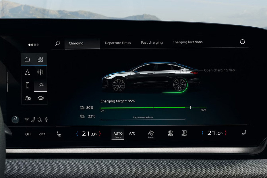 A6 E-tron touch screen A6 E-tron touch screen