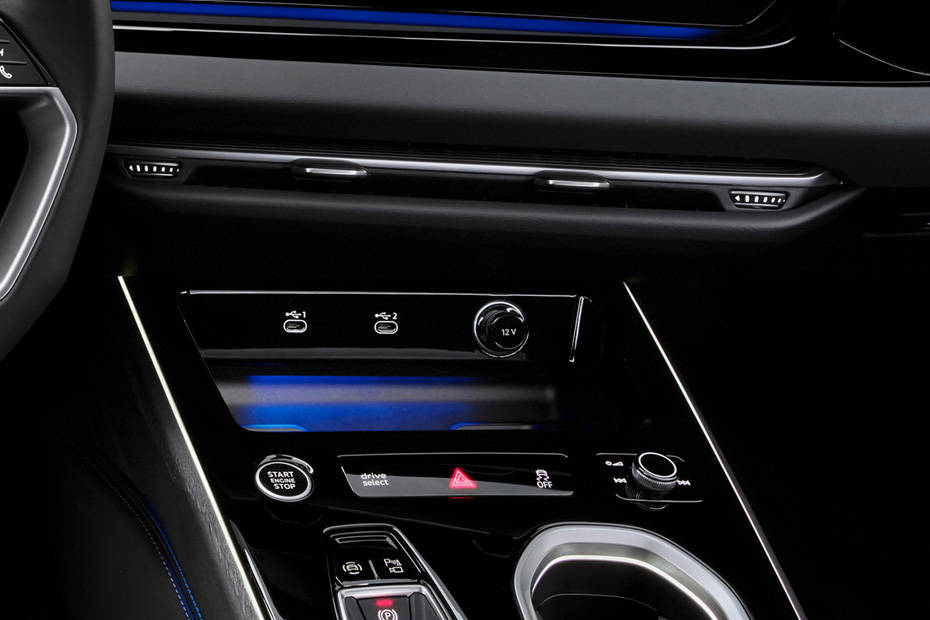 Front AC Controls of Audi A6 2025 Front AC Controls of Audi A6 2025