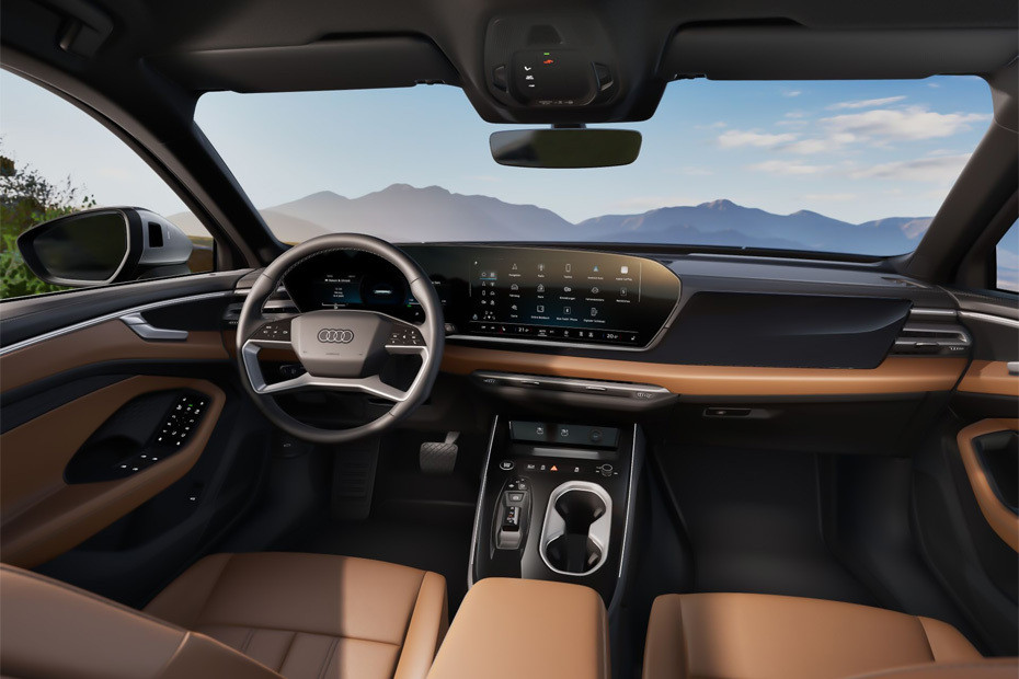 Dashboard View of A6 Avant in UAE