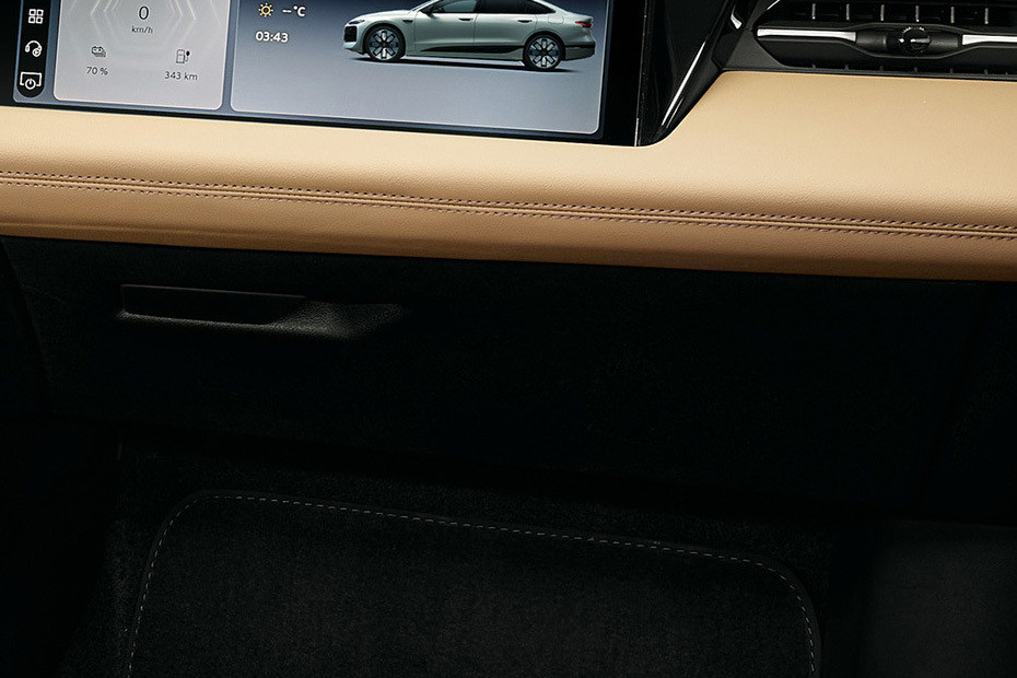 Audi A6L e-tron Glove Box in UAE