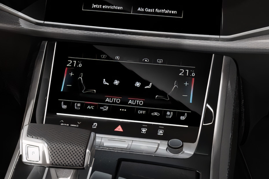Front AC Controls of Audi SQ7 in UAE