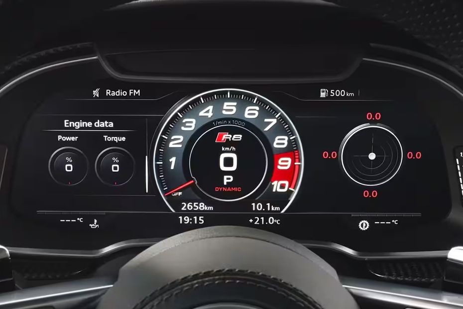 R8 Coupe TachoMeter in UAE