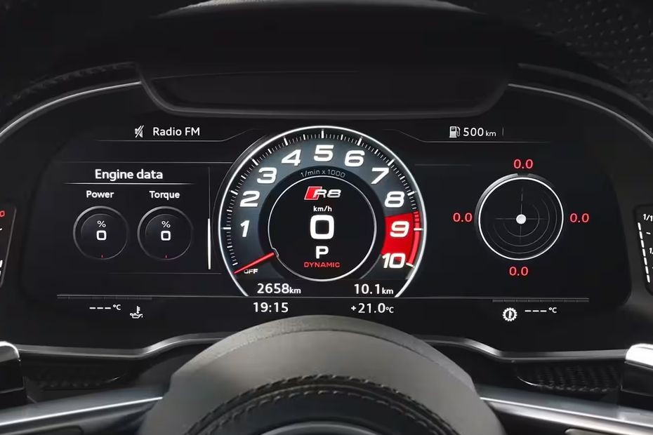 R8 Spyder TachoMeter in UAE
