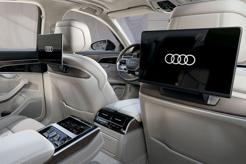 Rear Seat Entertainment of Audi A8