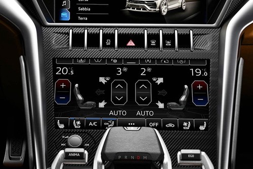 Front AC Controls of Lamborghini Urus(2022-2023)