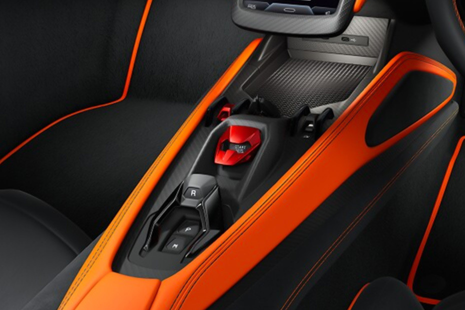 Center Controls of Lamborghini Revuelto in UAE
