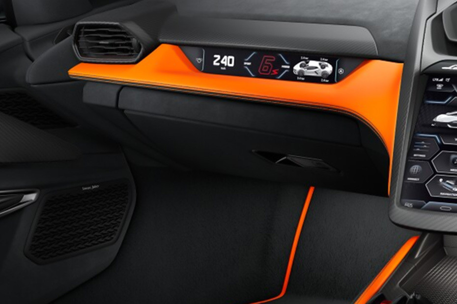 Lamborghini Revuelto Glove Box in UAE