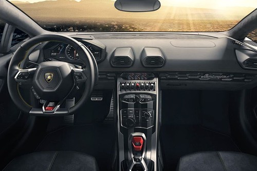 Dashboard View of Huracan