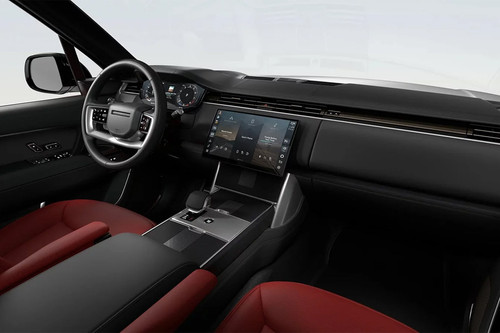 Dashboard View of Range Rover