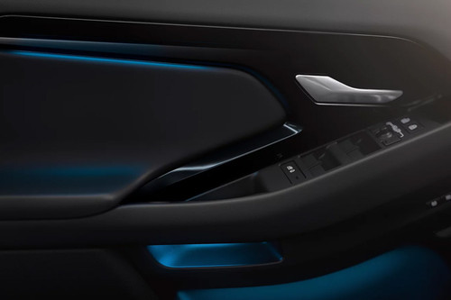 door handle interior of Land Rover RANGE ROVER EVOQUE