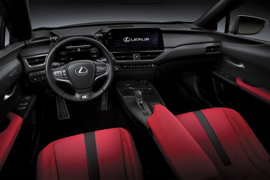 Dashboard View of UX300H Dashboard View of UX300H