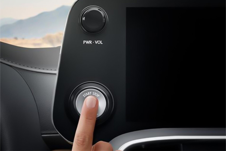 Lexus LX 700H Engine Start Stop Button in UAE