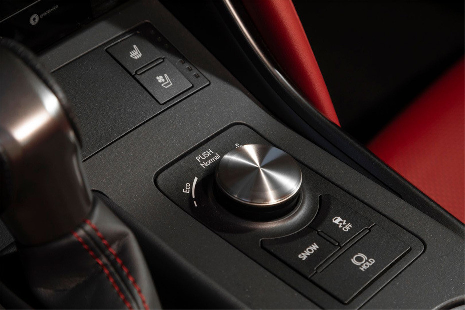 Center Controls of Lexus IS in UAE