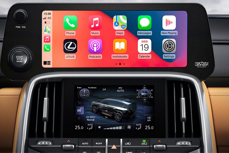 LX touch screen in UAE