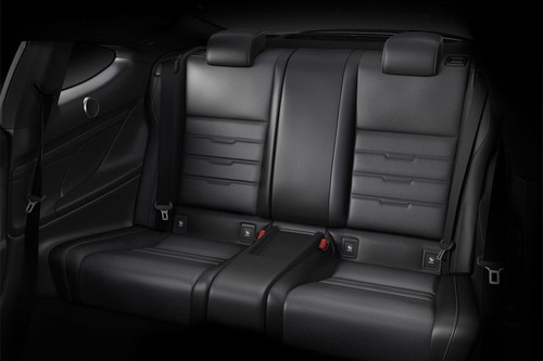 Lexus RC F Rear Seats