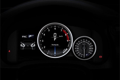 RC F TachoMeter