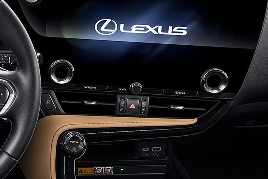 Front AC Controls of Lexus NX in UAE