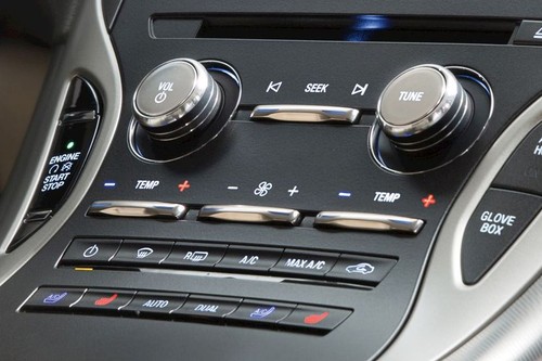 Front AC Controls of Lincoln MKX
