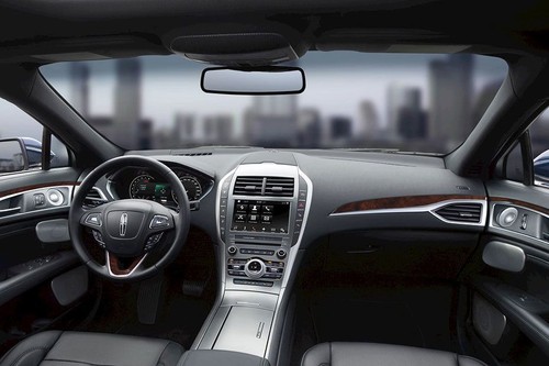 Dashboard View of MKZ