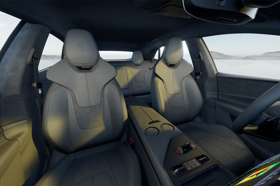 Lotus Emeya Front And Rear Seats Together in UAE