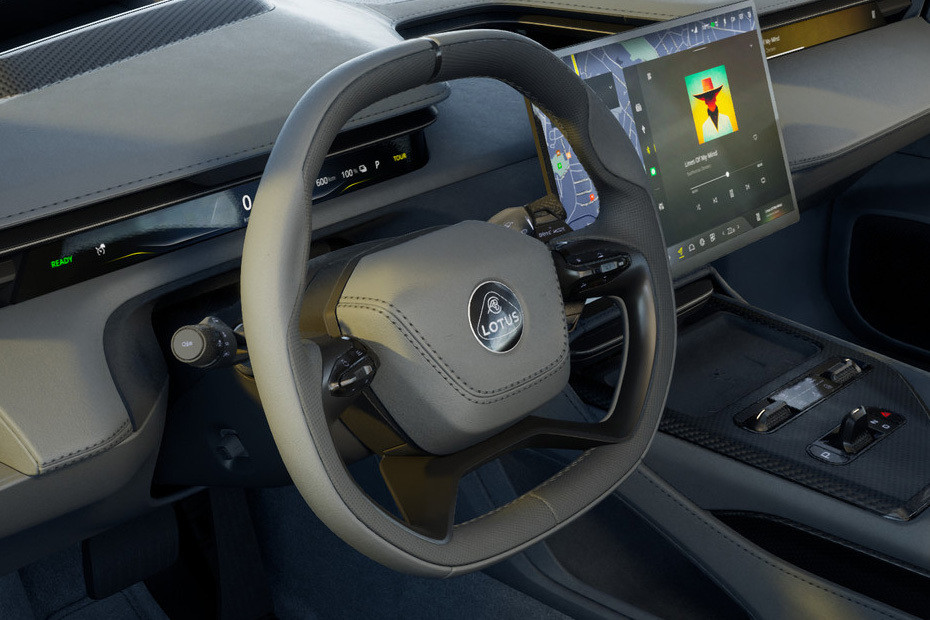 Lotus Emeya Steering Wheel in UAE