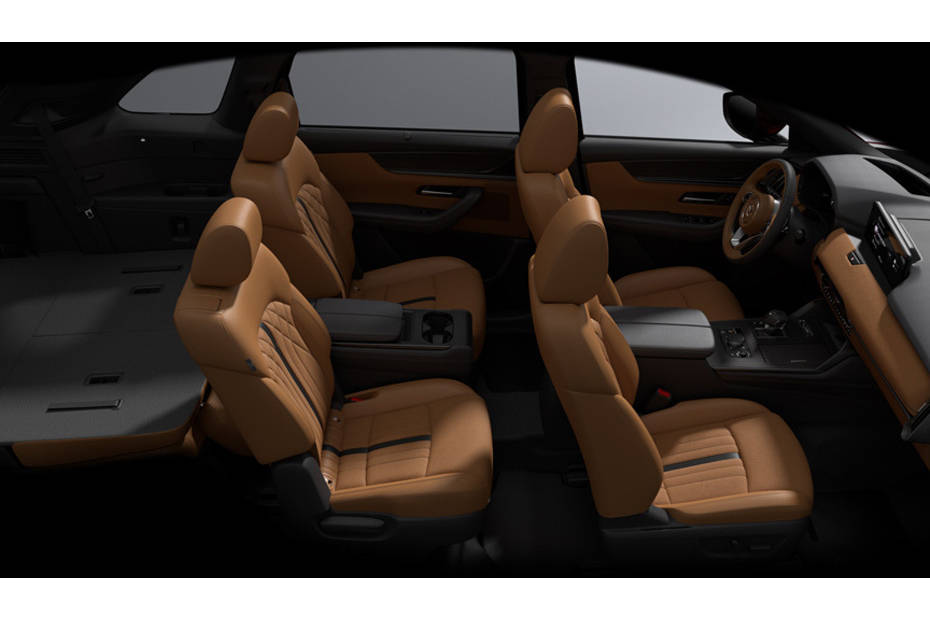 Mazda CX-90 Front And Rear Seats Together Mazda CX-90 Front And Rear Seats Together