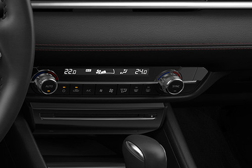 Front AC Controls of Mazda 6 Sedan