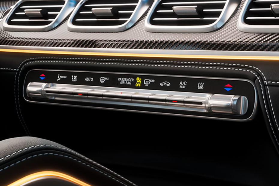 Front AC Controls of Mercedes-Benz GLS-Class