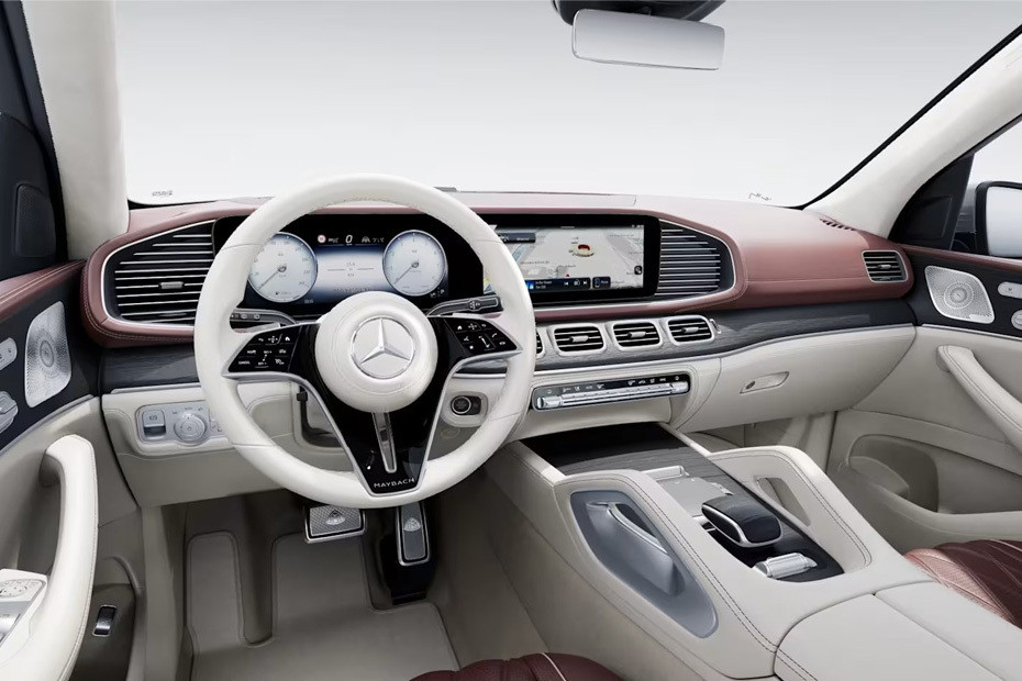 Dashboard View of Maybach GLS in UAE